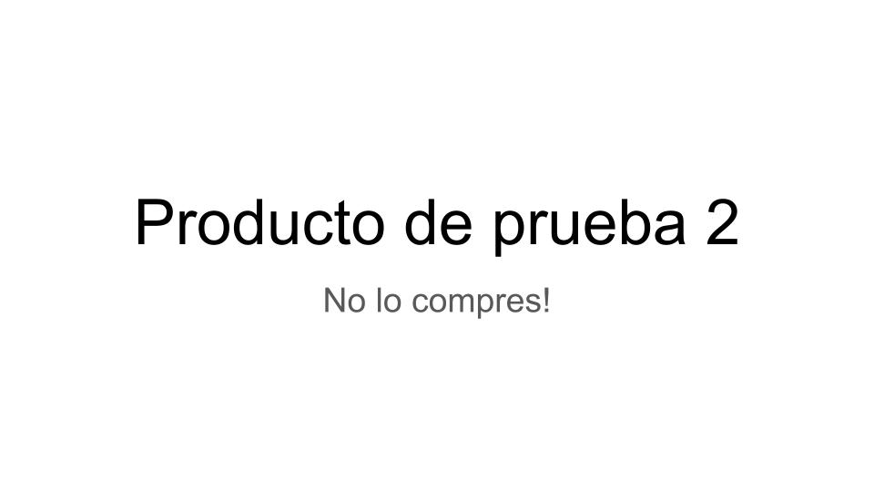 Prueba 2